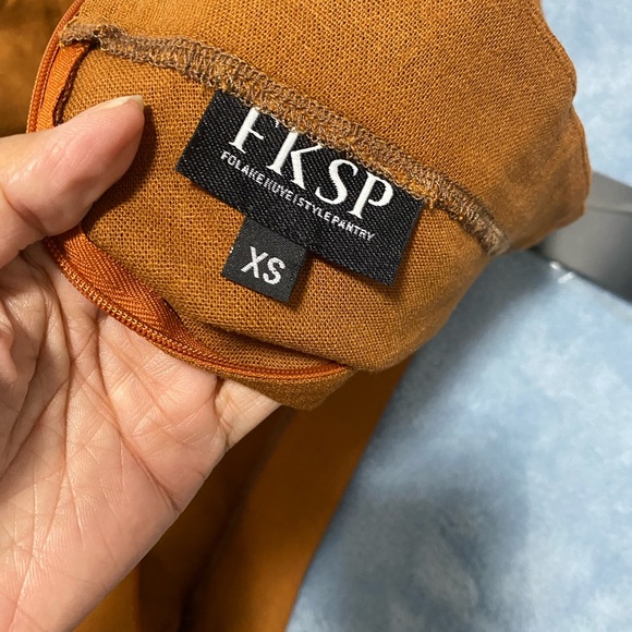 NWT FKSP One Shoulder Palazzo Jumpsuit XS - Picture 5 of 8